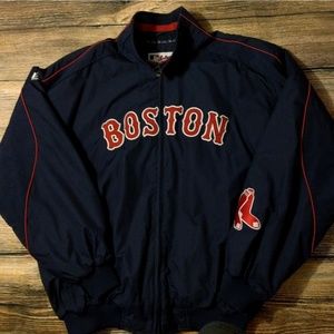 Men's Boston Red Sox Majestic Dugout Jacket XL
